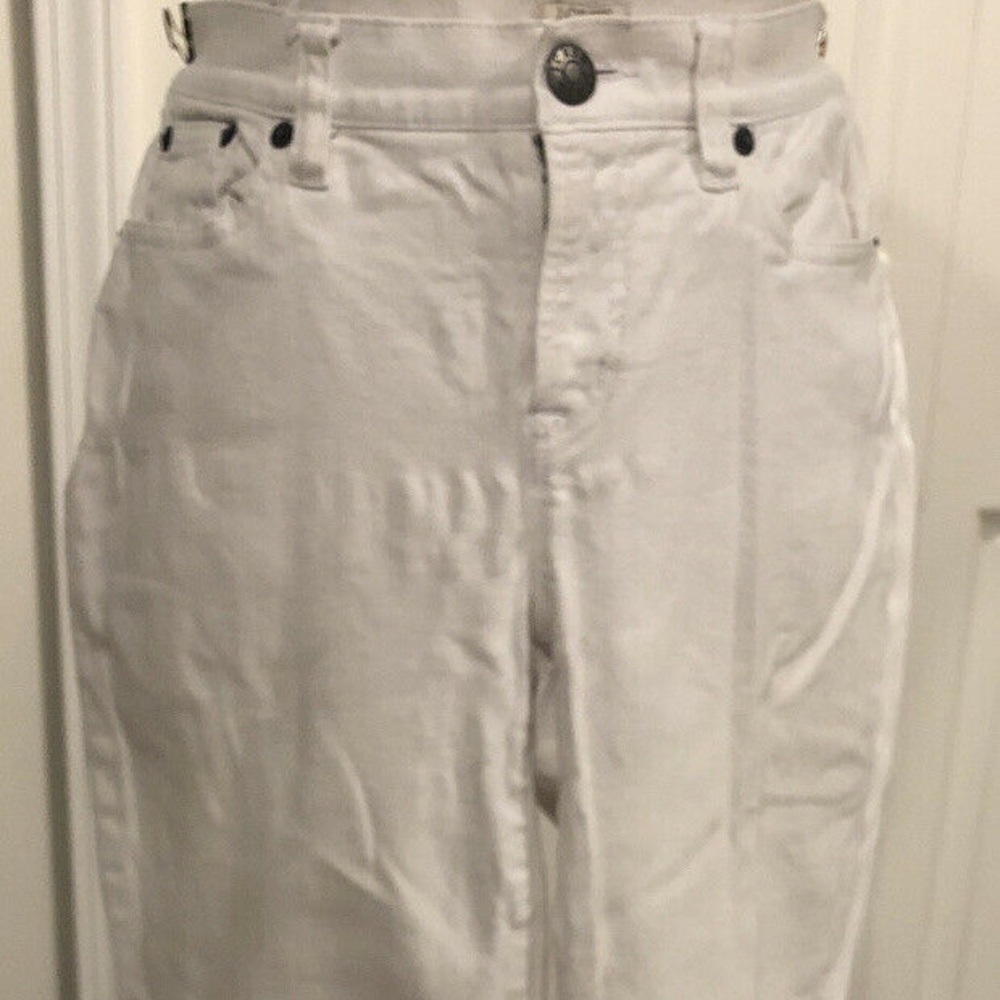 J. Crew Off White Denim Stretch Jeans